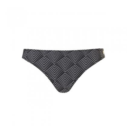 Zwart bikinibroekje met print WOW - 20114 3026