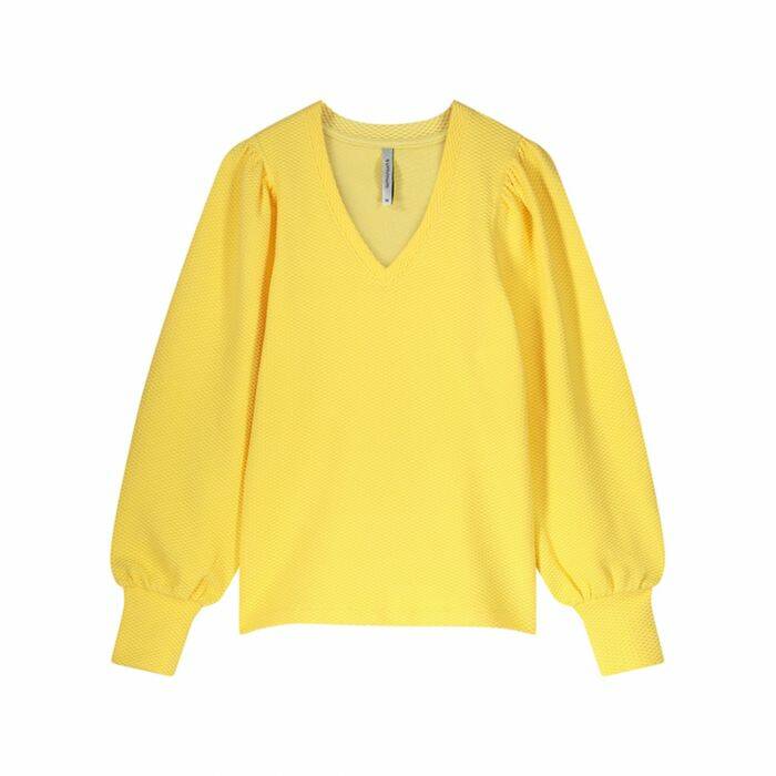 Gele dames sweater Summum 3s4816-30412
