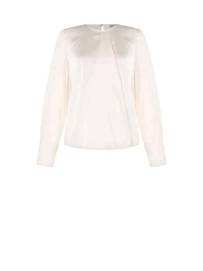 Ivory dames blouse Rinascimento - cfc0116269003