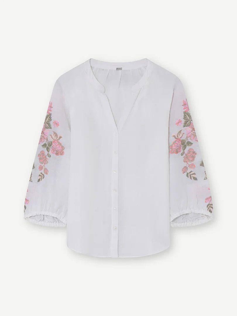 Zalm dames blouse Gustav - Annsofie