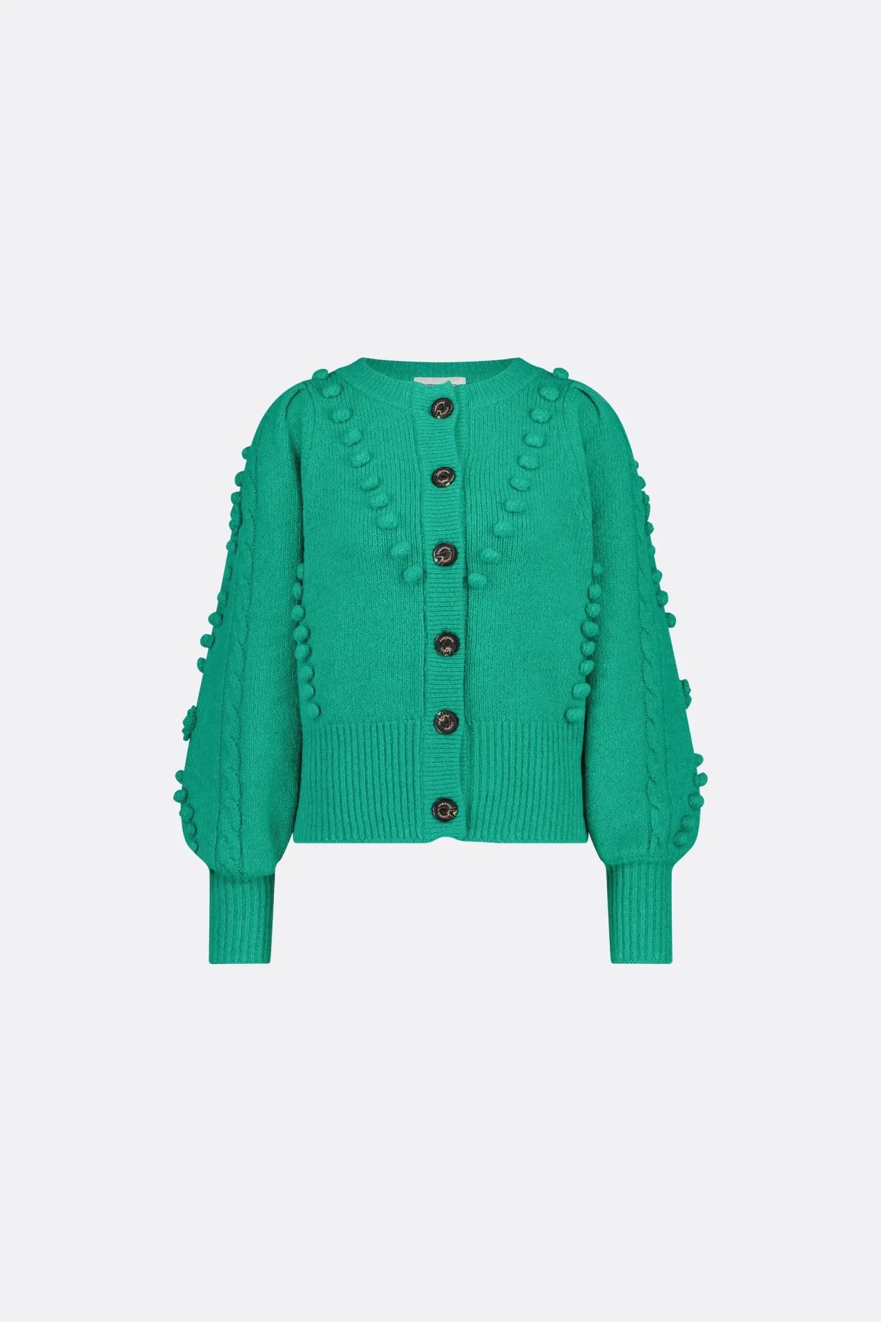 Groene dames blouse Fabienne Chapot - Pop cardigan