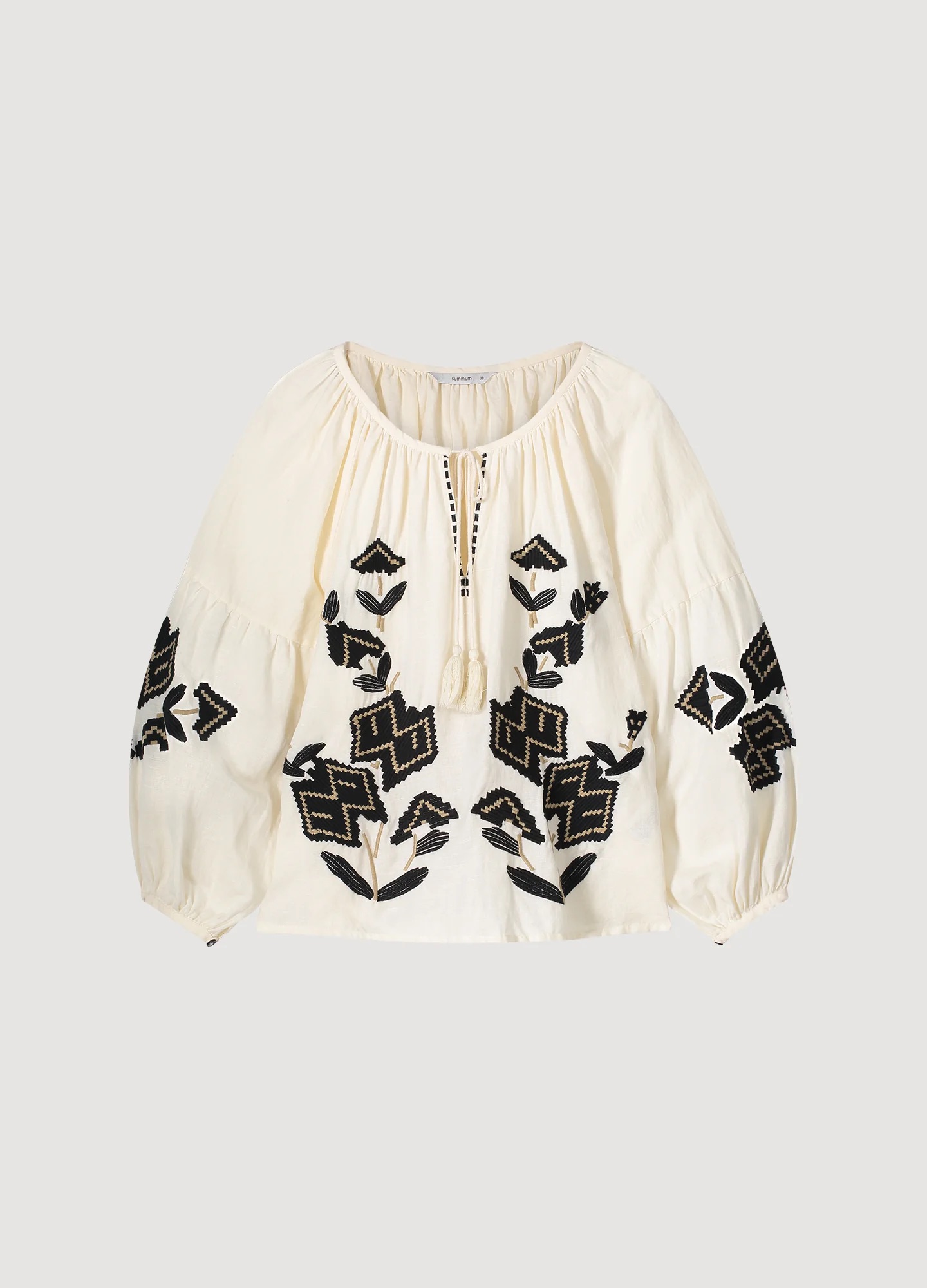 Ivory dames blouse Summum - 2s3055-11959