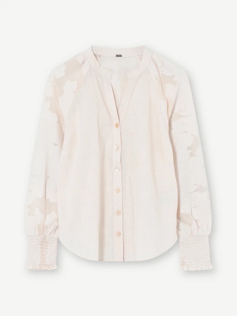 Creme dames blouse Gustav - 52606