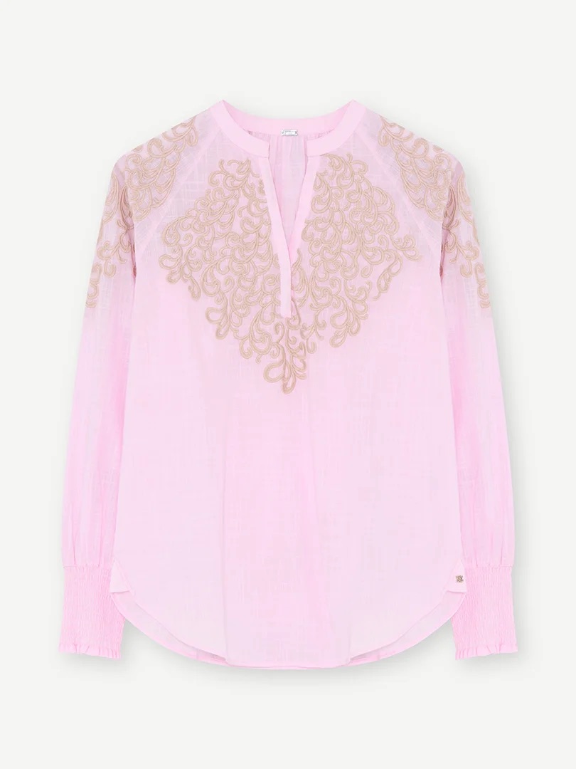 Roze dames blouse Gustav - Kora