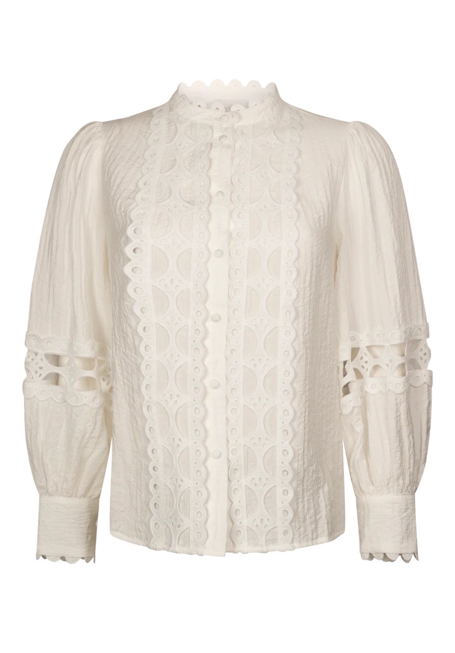 Witte dames blouse Aaiko - Lenora
