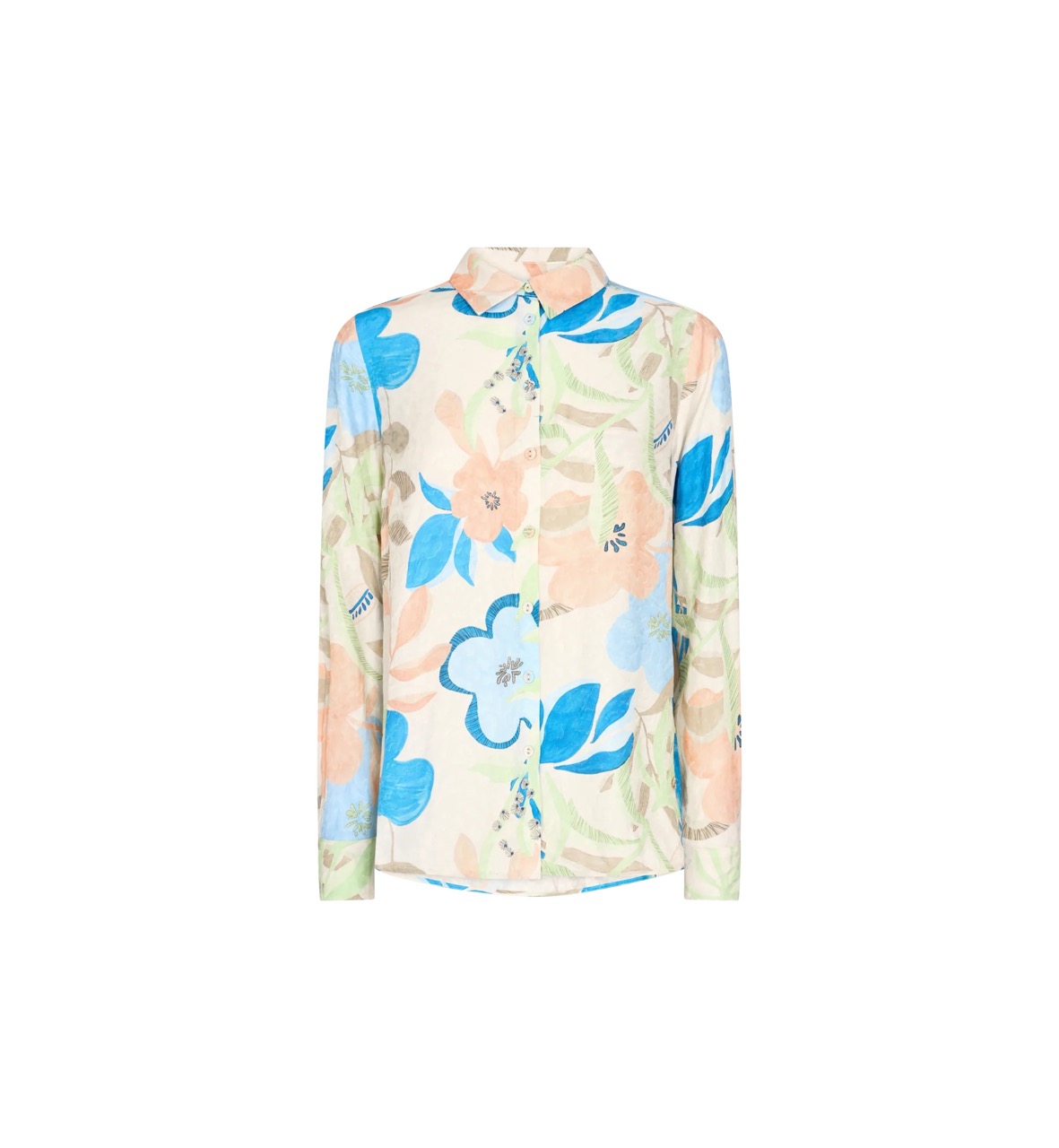 Birch dames blouse Mos Mosh - MMTaylor Botanic Shirt