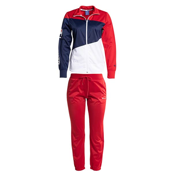 Rode dames tracksuit Champion - 111411 Rs010