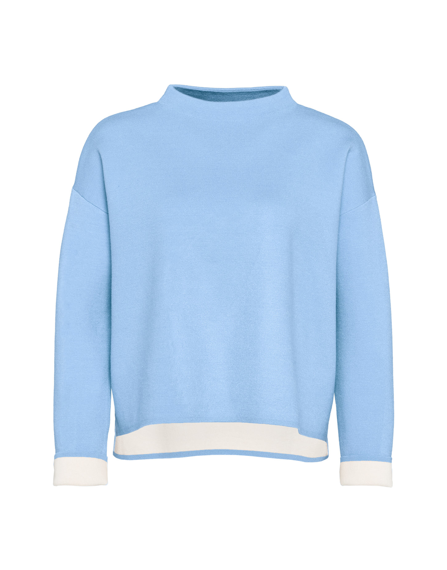 Lichtblauwe dames sweater Opus - Pergola 6081