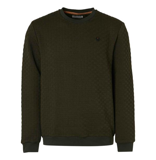 Groene heren sweater No Excess - 12130701-152