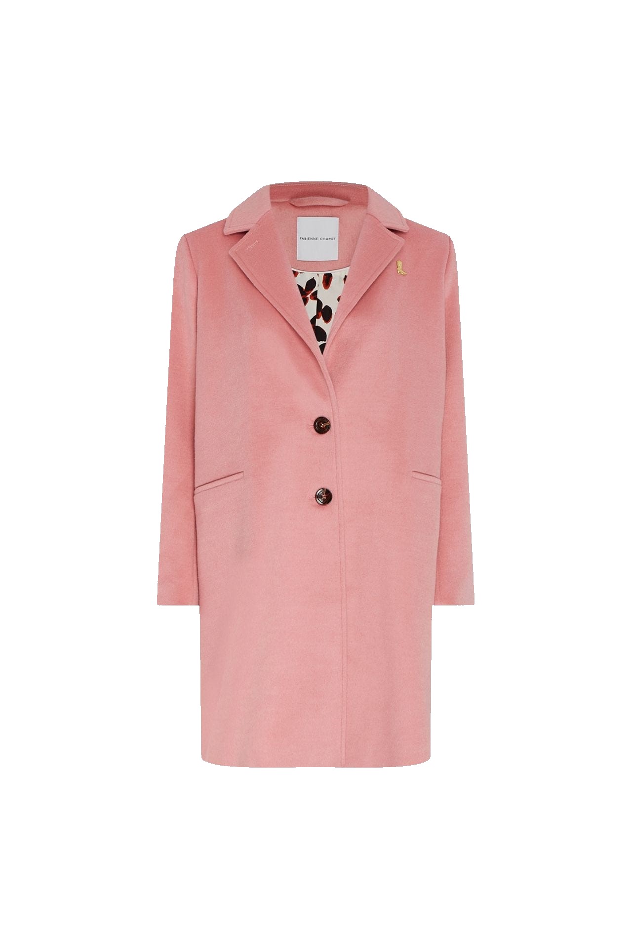 Roze dames jas Fabienne Chapot - Flori Coat peppa pink