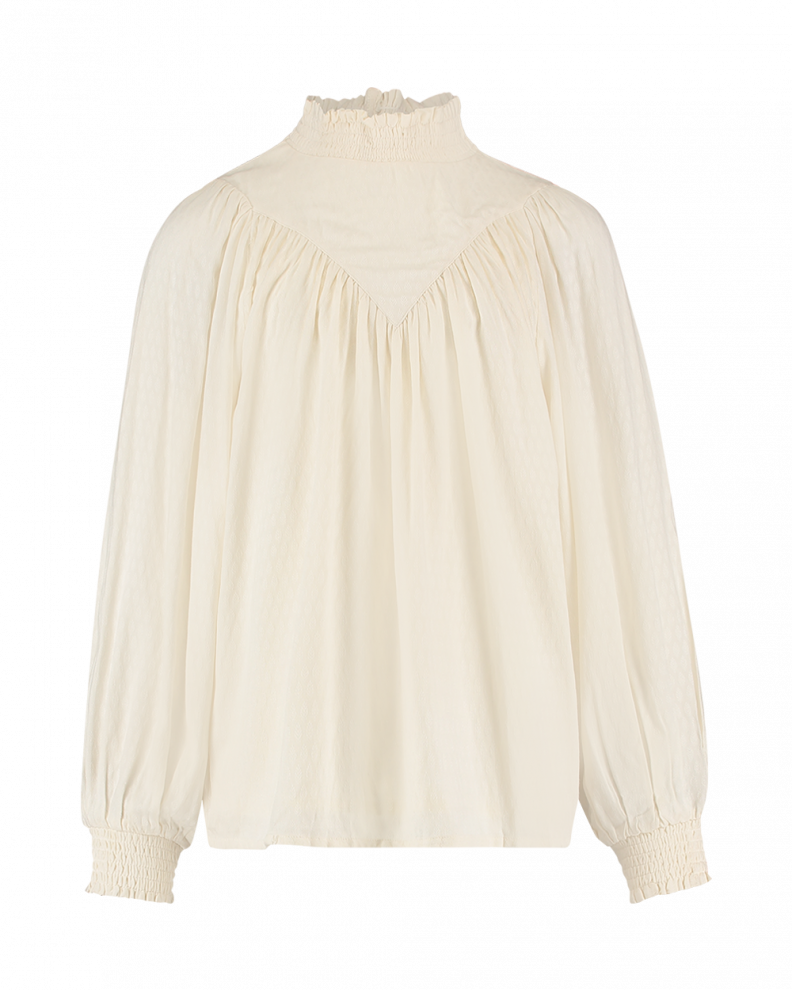 Beige dames blouse Aaiko - Vanese 130907 sand shel