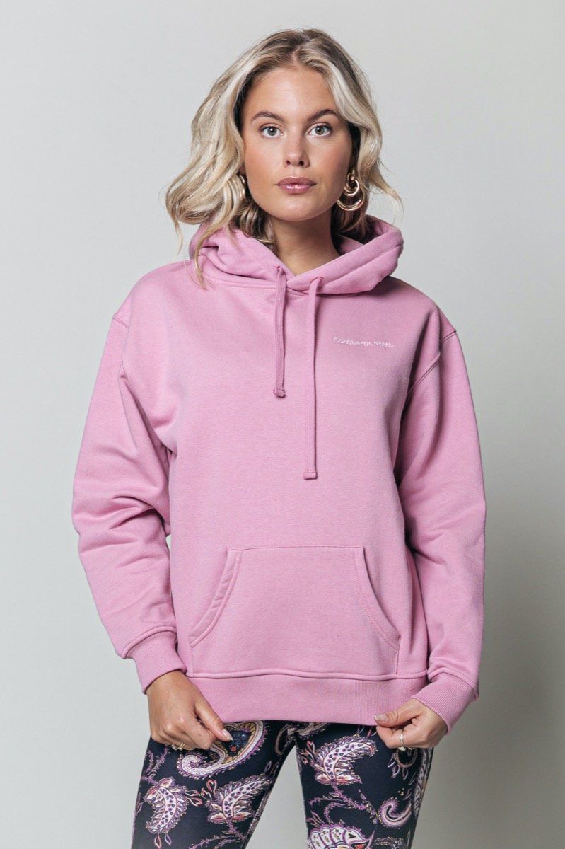 Paarse dames trui Colourful Rebel - Stargaze Oversized hoodie old lilac