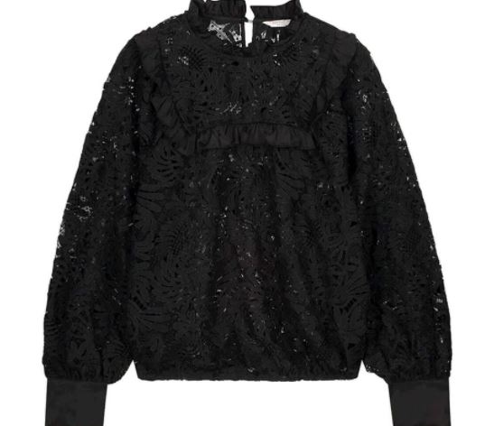 Zwarte dames blouse Summum - 2S2625 990