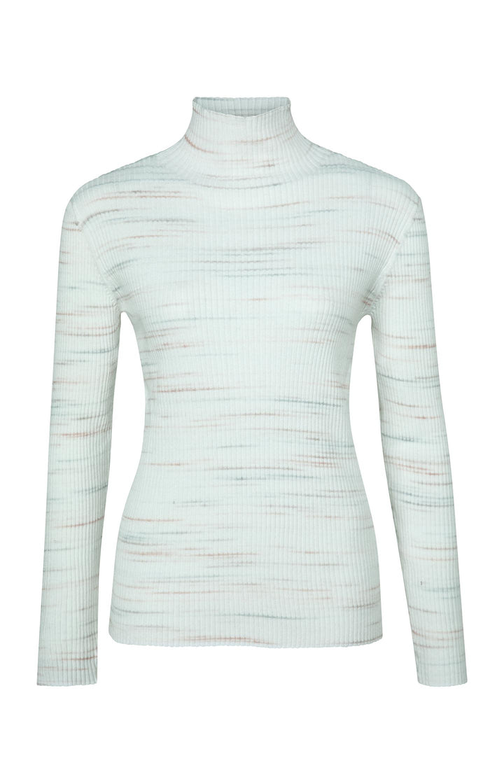 Witte dames sweater high neck YAYA - 1000539-211