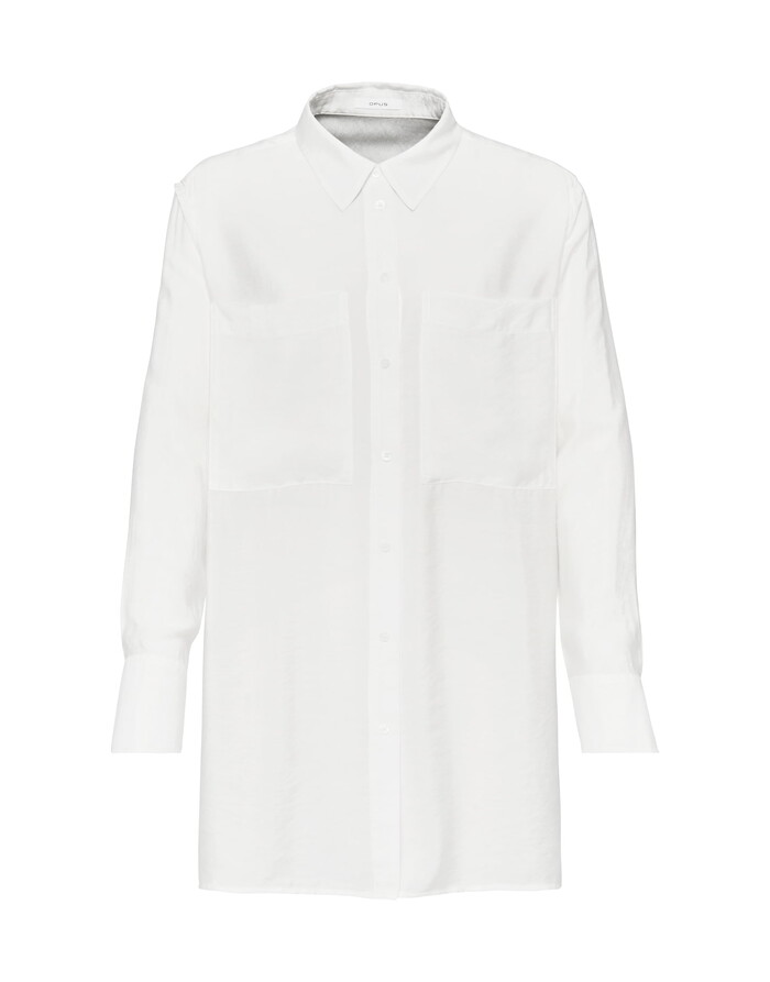 Witte dames blouse Opus - 10007110177114