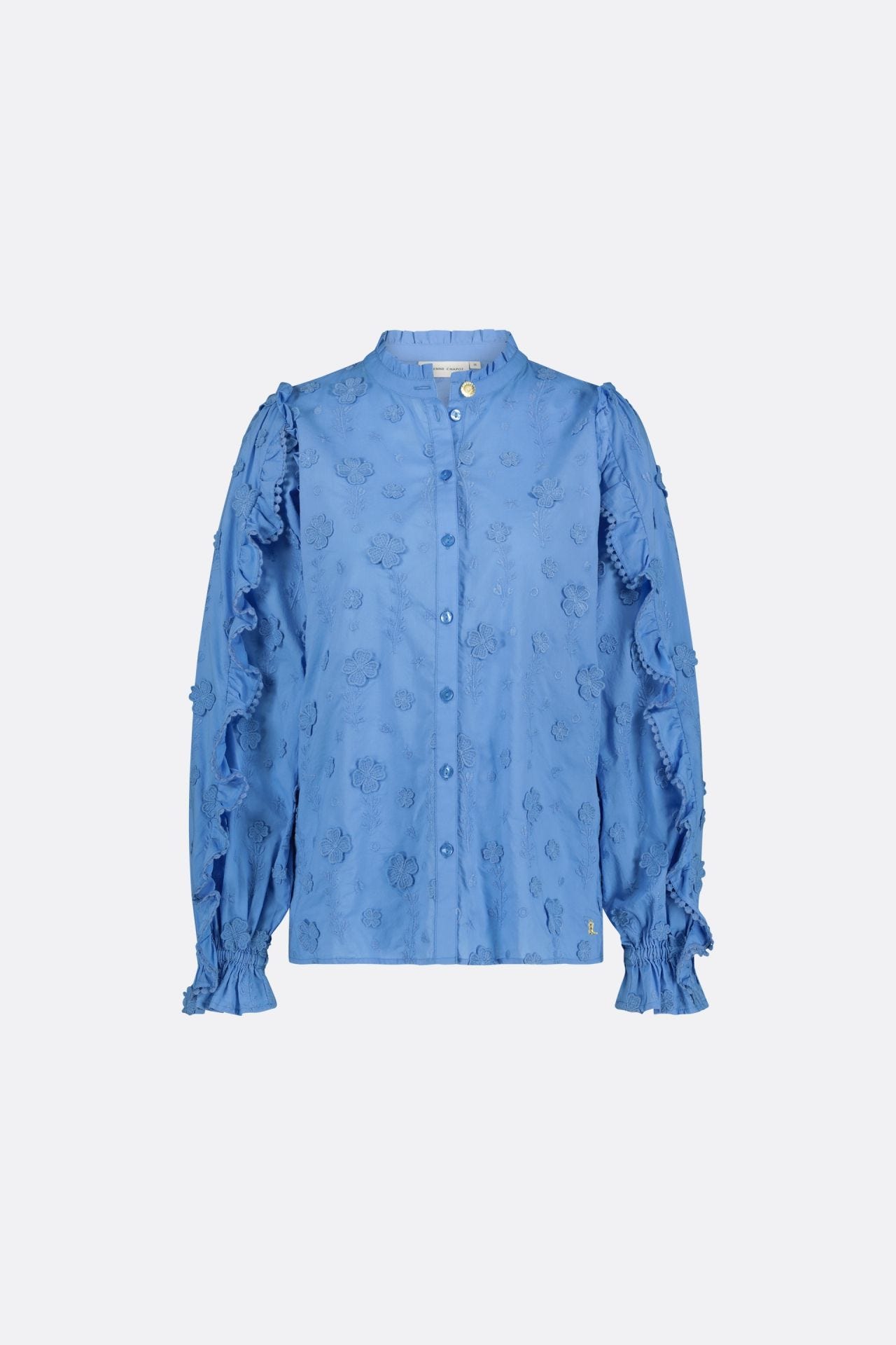 Blauwe dames blouse Fabienne Chapot - Josefin blouse