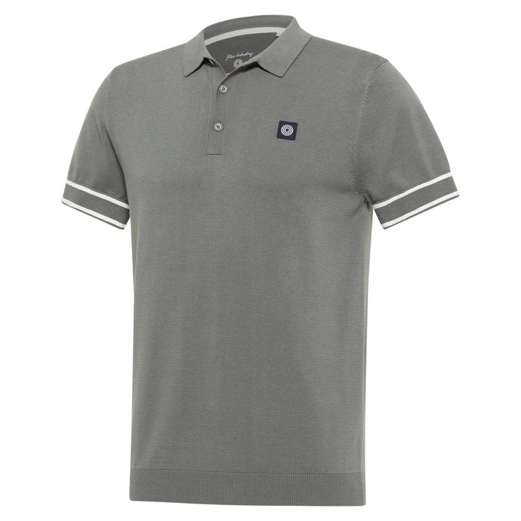 Groene heren polo Blue Industry - KBIS22-M20 army