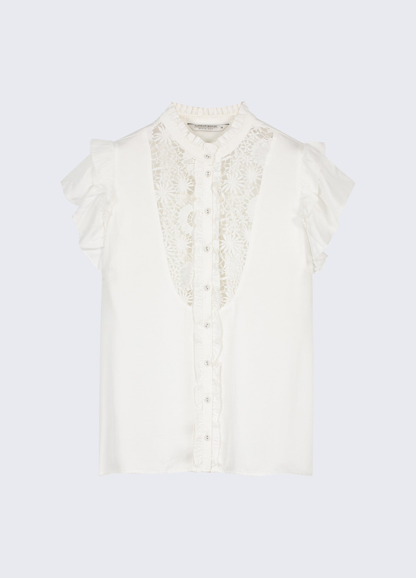 Witte dames blouse Summum - 2s2708-11625
