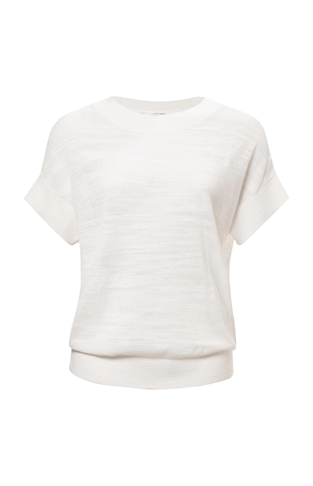Witte dames T-shirt YAYA - 1000445-213