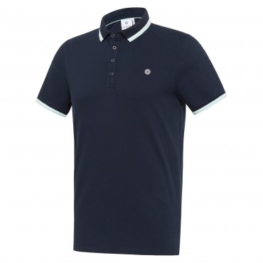 Navy heren polo Blue Industry - KBIS22-M24