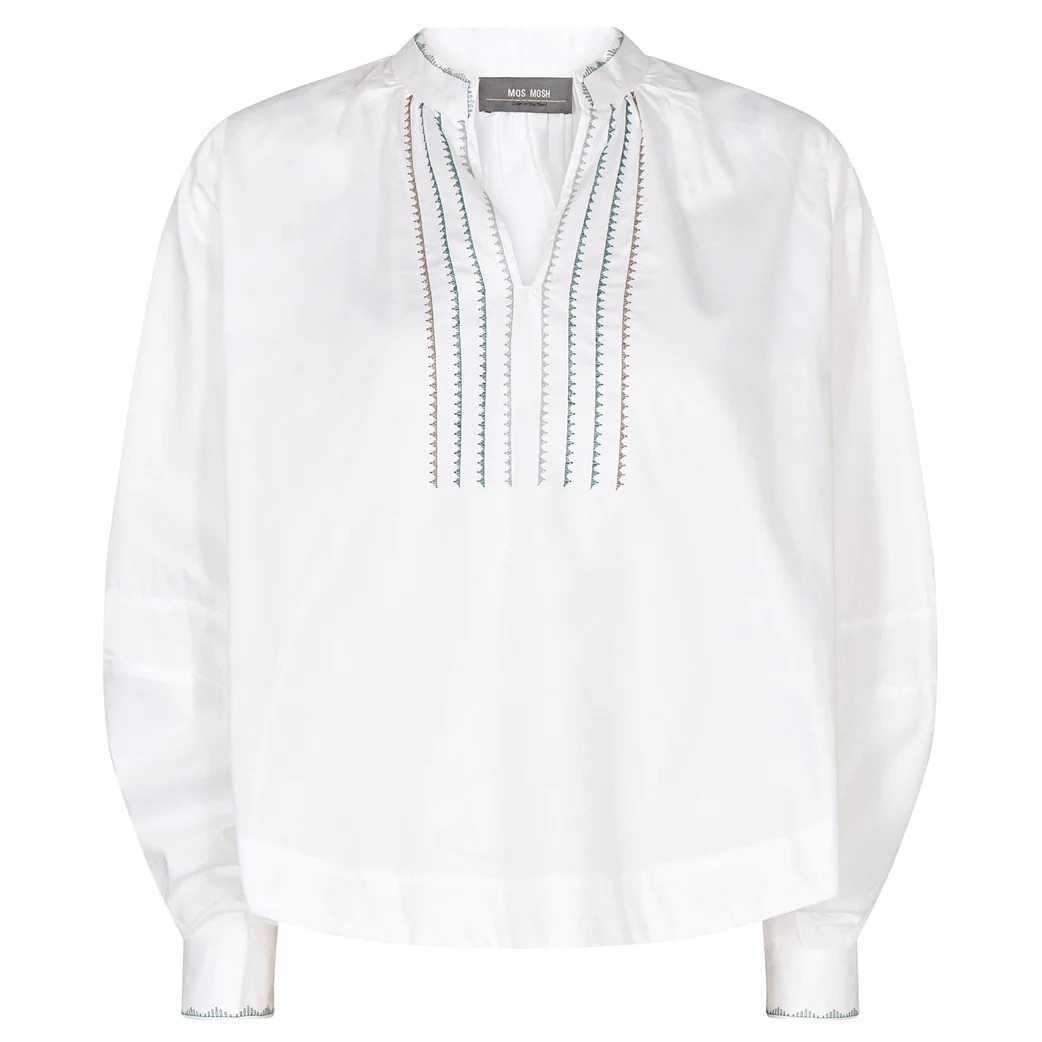 Witte dames blouse Mos Mosh - Soley giza shirt