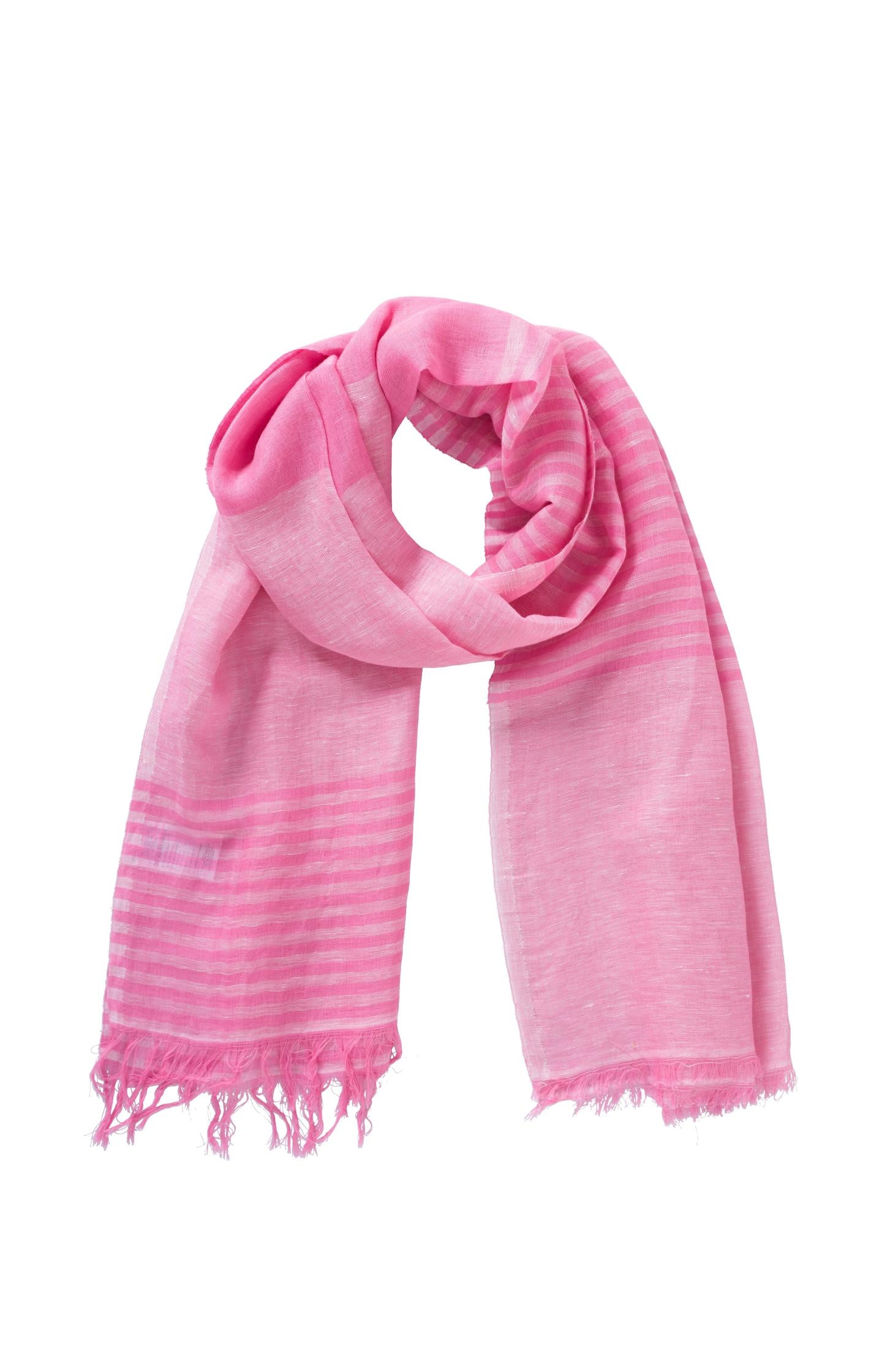 Roze dames sjaal YAYA - 03-501006-303
