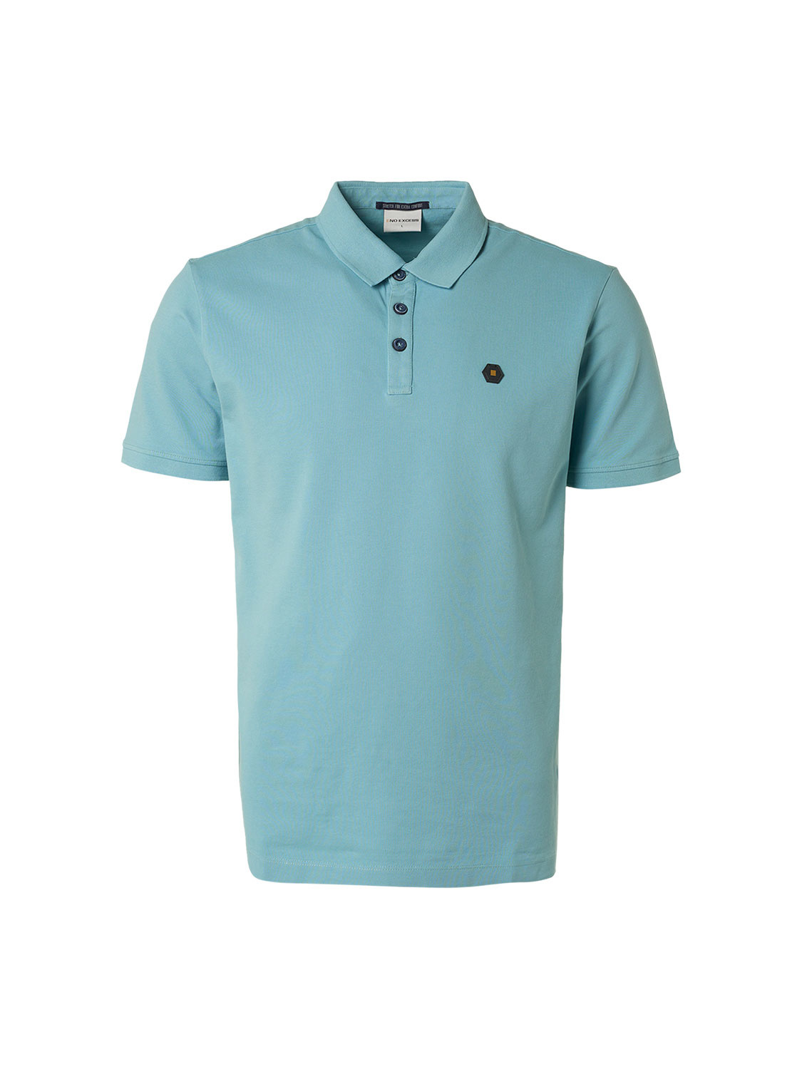 Polo Pique Garment Dyed Responsible Choice Cotton | Blue 128