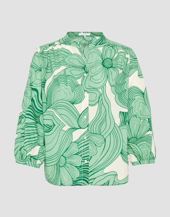 Groene dames blouse Opus - Faomi