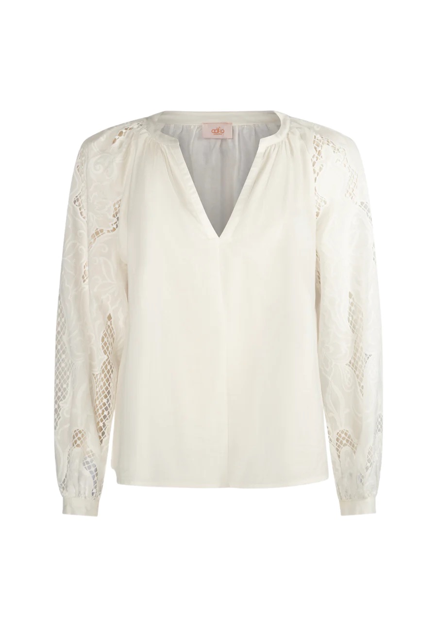 Witte dames blouse Aaiko - Alanza