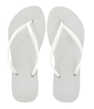 Witte dames slippers Havaianas - 4000030