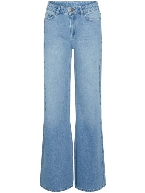 Wijde lichte dames jeans - Fabienne Chapot - Thea wide leg trousers - light denim
