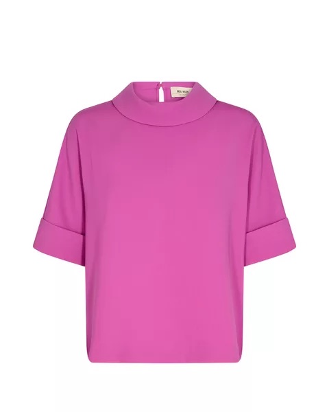 Roze dames blouse Mos-Mosh - 8111.70.0004