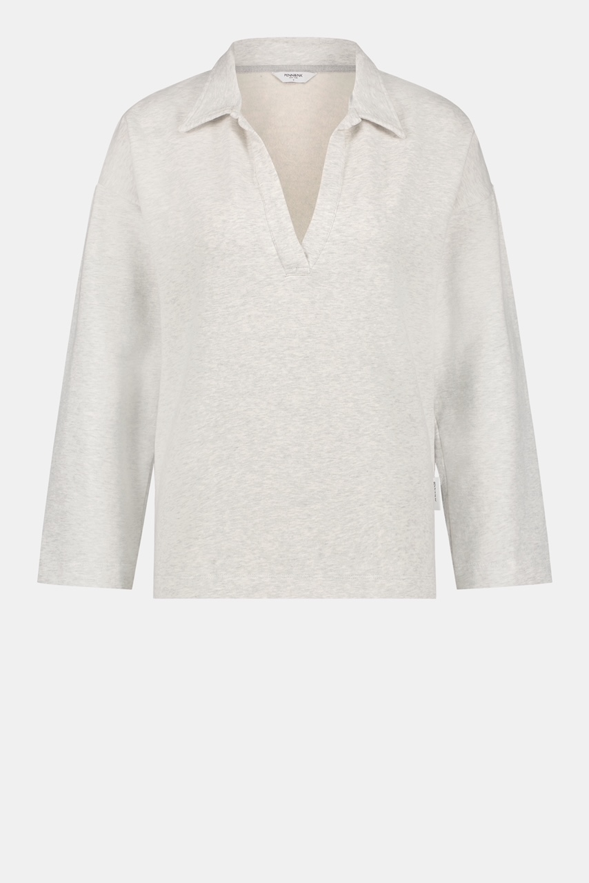 Witte dames blouse / trui - Penn&Ink - wit