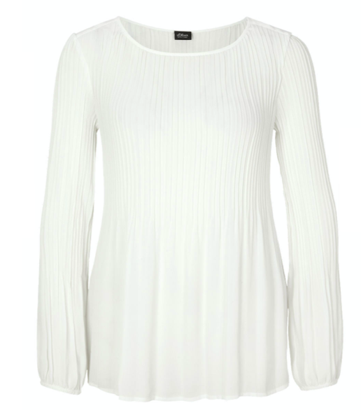 Witte dames blouse - S. Oliver - 0200