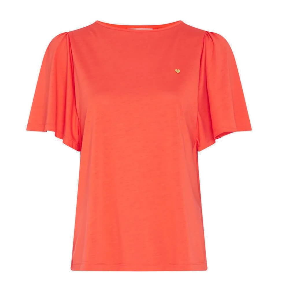 Oranje dames shirt - Fabienne Chapot - hot coral