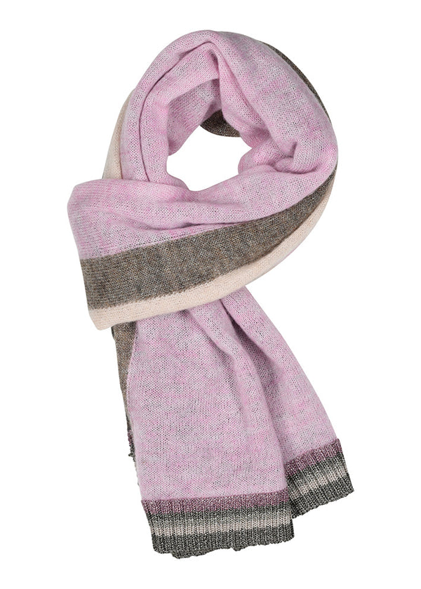 Roze grijze sjaal - Gustav - Etine - 46800-3582-96088