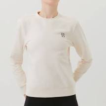 Creme witte dames sweater - Björn Borg - Sthlm Crew Women - 10000054 - NL001