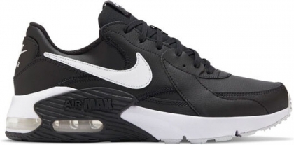 Zwarte heren schoenen Nike air max excee leather - DB2839-002