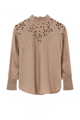 Roze dames blouse - Summum Woman - 46610-7333-2060