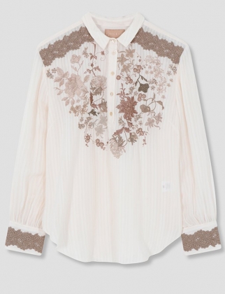 Witte dames blouse - Gustav - Madicen - 46614-7445-6009